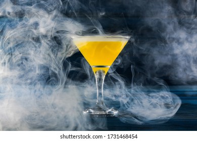 A beautiful cocktail of smoke
