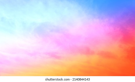 beautiful colored dramatic vivid cumulus fluffy clouds sky background  Fluid composition and copy space  Minimal natural luxury  colorful clearing day   beautiful nature in the morning 