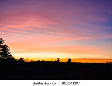 Beautiful Colorful Connecticut Sun Set