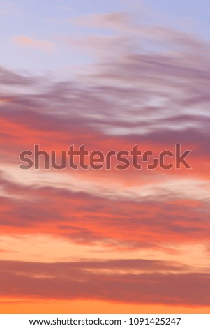 Similar – Sunrise in the sea for background