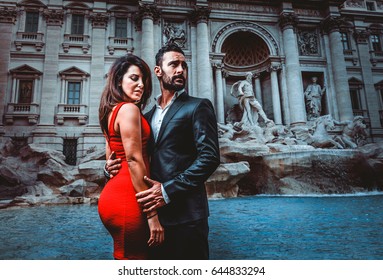 Tourist Couple in Rome by Colis…