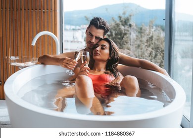 Couple In The Bath Images Stock Photos Vectors Shutterstock