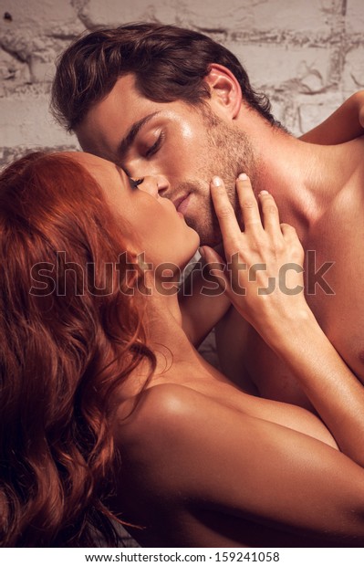 beautiful couple having sex