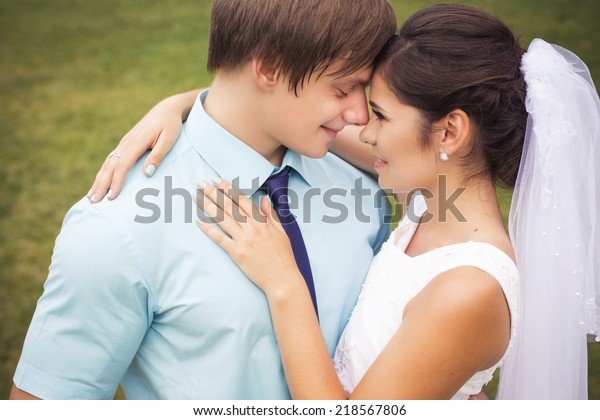 Beautiful Couple Love Wedding Day Wedding Stock Photo Edit Now