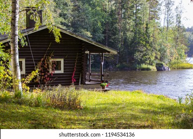 A beautiful cozy lakeside home.