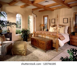 Beautiful Bedroom Interior Showcase Images Stock Photos