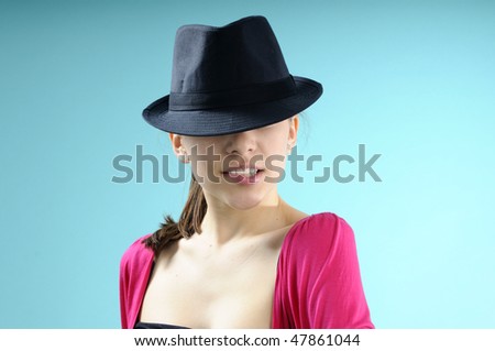 Similar – Woman with hats Lifestyle