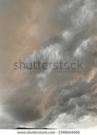 Similar – Image, Stock Photo thunderstorms