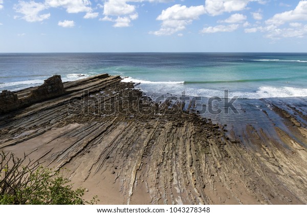 Beautiful Day Beach Popoyo Nicaragua Deep Stock Photo Edit Now