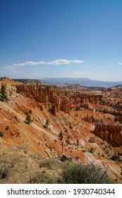 Beautiful Day In Bryce Canyon National Park In Bryce Canyon City, Utah