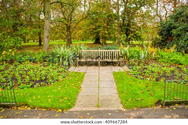 Beautiful Day Hyde Park London Empty Royalty Free Stock Image