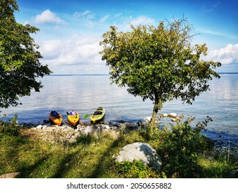 A Beautiful Day At Lake Sniardwy In Polish Masuria