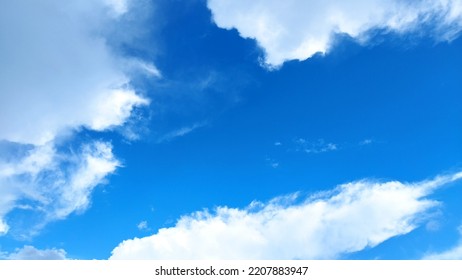 Beautiful Day Sky. Marble Sky Heaven Clear Sky Blue And White. Cloud Mood Aesthetic .