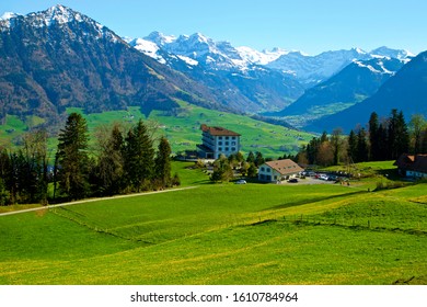 A Beautiful Day In Bürgenstock Switzerland