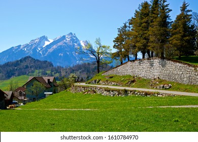 A Beautiful Day In Bürgenstock Switzerland