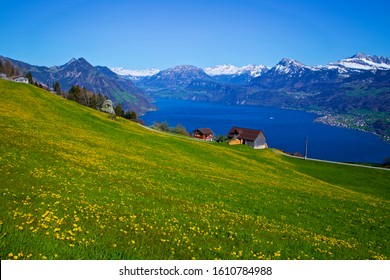 A Beautiful Day In Bürgenstock Switzerland