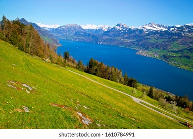 A Beautiful Day In Bürgenstock Switzerland