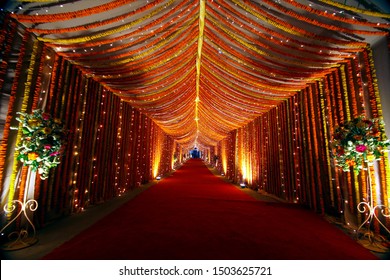 The Beautiful Decorations cultural program, Wedding Decorations, props, candlelight of Bangladesh.