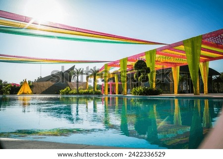 The Beautiful Decorations cultural program, Wedding Decorations, props, candlelight, mandap decor