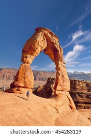 Beautiful Delicate arch at Arches National Park