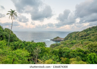 Beautiful Dominica Shoreline Before Hurricane Maria Destruction