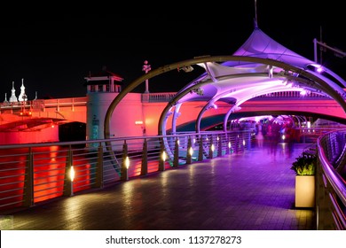 Beautiful Downtown Tampa At Night