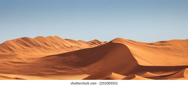 beautiful dune in golden light at sossuvlei national park in Namibia - Powered by Shutterstock