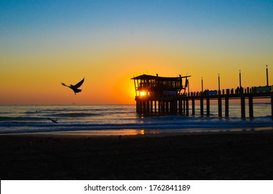 Beautiful Durban Sunrise At The Beach