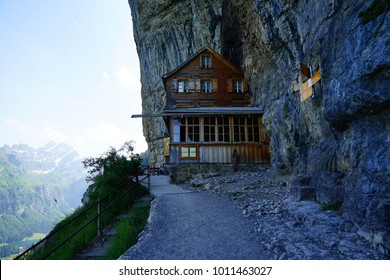 Beautiful Ebenalp in Appenzell. Switzerland