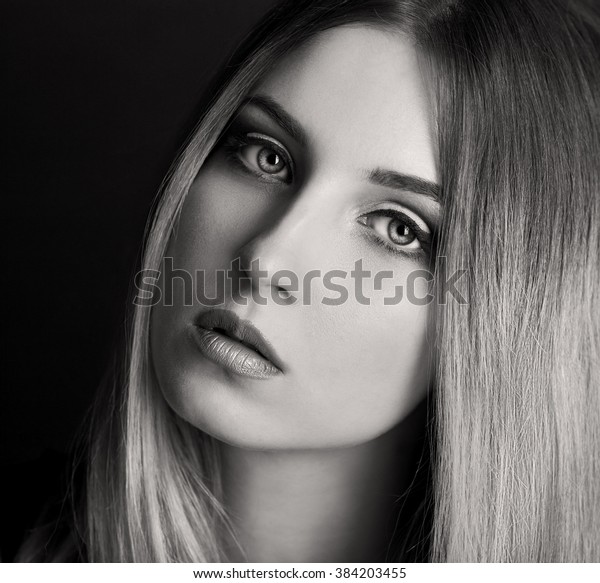 Beautiful Elegance Blonde Hair Woman Has Stock Photo Edit Now