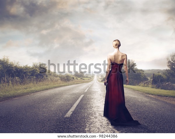 country road gown