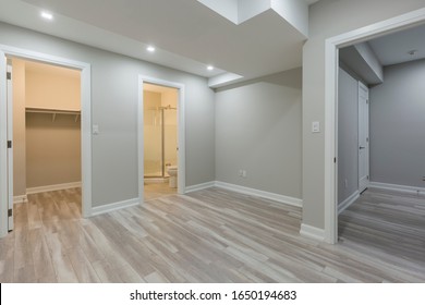 Beautiful Empty Room After Repair In Basement