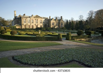 A Beautiful English Manor House In The Winter Sun