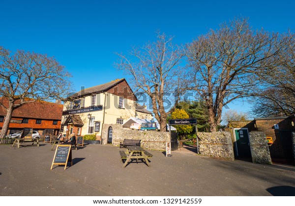 Beautiful English Pub Beer Garden Small Stock Photo Edit Now