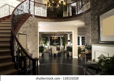 Beautiful Entry Staircase This Luxury Stairway Entry Architecture Stock Images, Photos of Staircase, Living room, Dining Room, Bathroom, Kitchen, Bed room, Office, Interior photography.