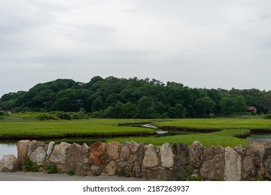 Beautiful Estuary On The North Shore In Beverly, Massachusetts