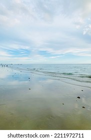 Beautiful Evening On The Naples Beach.