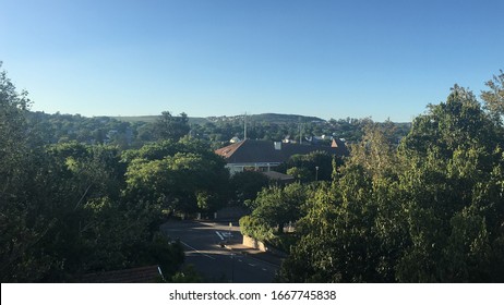 Beautiful Evening Photo Of Grahamstown, South Africa.