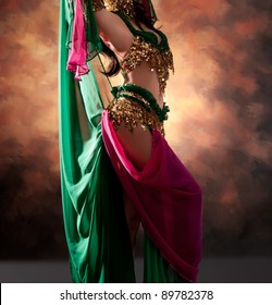 Beautiful Exotic Belly Dancer Woman