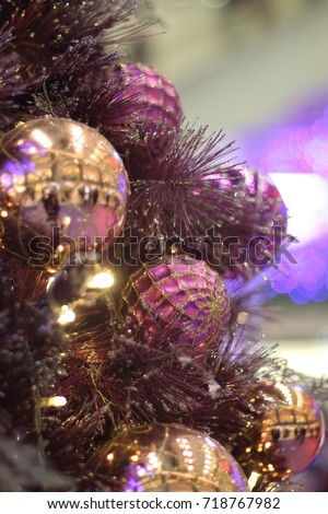 beautiful and exquisite purple pink and gold christmas ornaments wallpaper background soft focus - Pink And Gold Christmas Decorations beautiful and exquisite purple pink and gold christmas ornaments wallpaper background soft focus - Pink And Gold Christmas Decorations