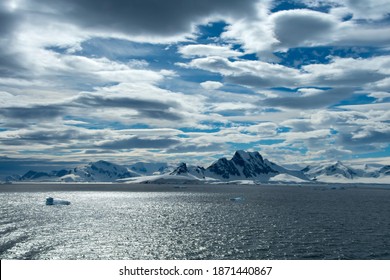 The Beautiful Extreme Terrain On Antarctica.