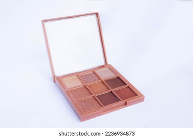Beautiful eyeshadow palette isolated on white. Makeup product - Powered by Shutterstock - Get 15% off with code: PIKWIZARD15