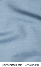 Beautiful Fabric, Texture Of A Blue Gray Plain Fabric, Mock-up, For Men's Suit