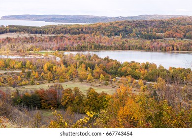 Beautiful Fall Colors In Traverse City, Michigan