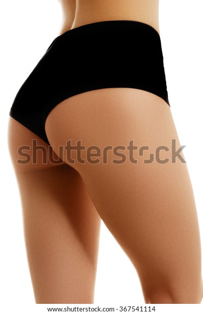 Beautiful Female Body Part Sexy Female Buttocks Isolated On White Background Beautiful Female 1473