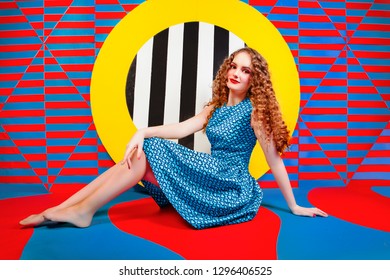 Beautiful Female Pop Art Stock Photo 1296406525 | Shutterstock