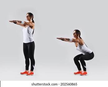 54,138 Squate exercise Images, Stock Photos & Vectors | Shutterstock