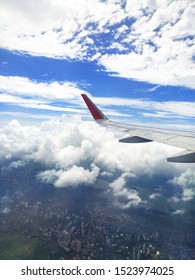 Beautiful Flight Window View From Mumbai.