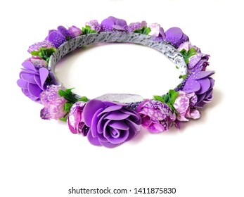 round flower headband