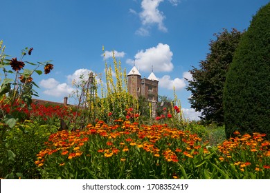 Beautiful flowers at Sissinghurst Castle Garden, UK
